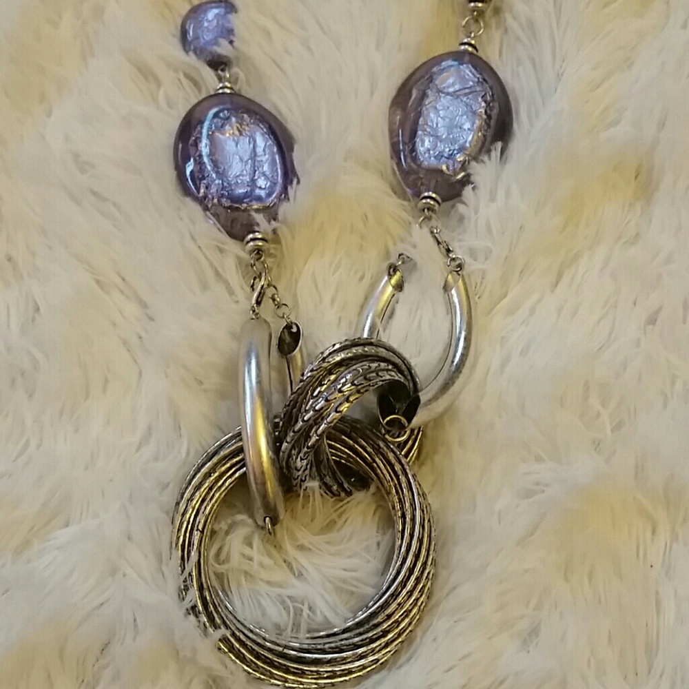 [Premiere] Necklace with Purple Tones